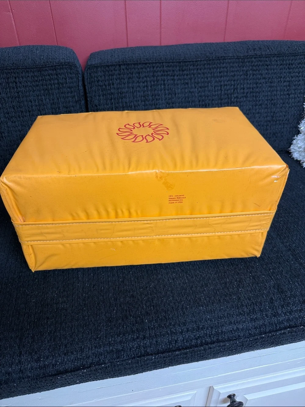 Vintage Tupperware Cooler Insulated Harvest Sunburst Maize Yellow